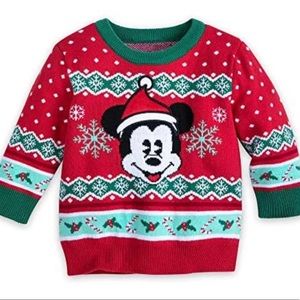 Disney Mickey Mouse Christmas Sweater